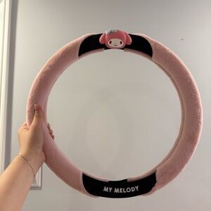 Pink my Melody steering Wheel Cover
